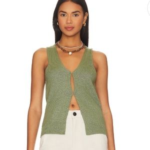 Kilah Vest in Dark Sage
